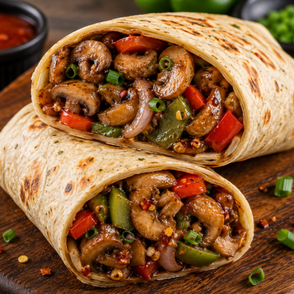CHILLI MUSHROOM WRAP